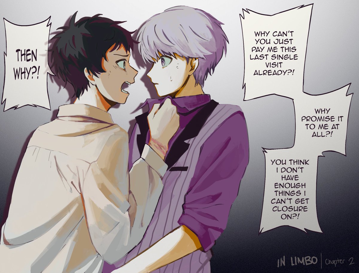 mochizuruu's tweet photo. adachi really thought that the yu in front of him wasn't real... 🫠 honestly one of my favorite scenes in the fic🥺 https://t.co/iheoYajcq7 https://t.co/qqWUglmM9Q