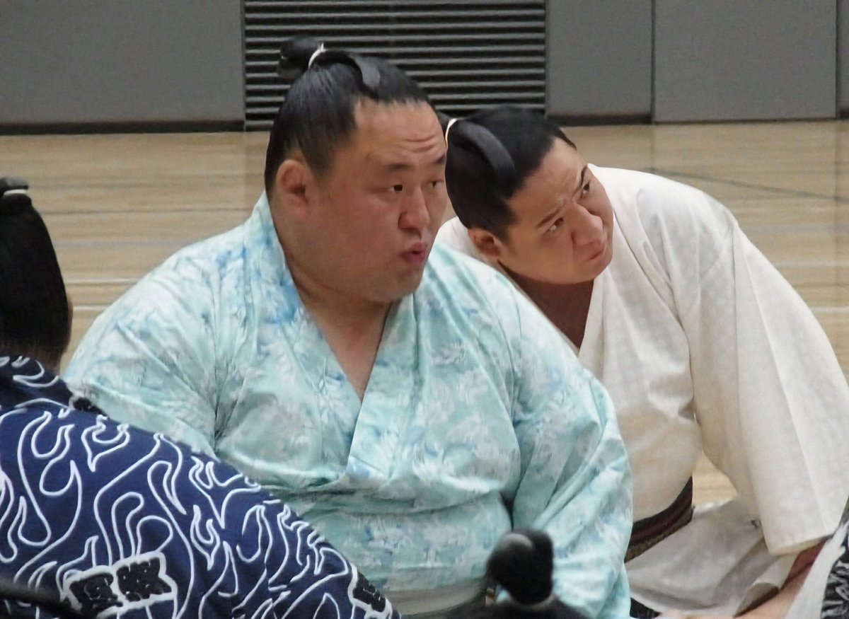 takarada_sumo's tweet photo. 13年ぶりに十両に番付を落とした玉鷲
「関取として闘えるんだから、喜びながら頑張っていきたいですね」 https://t.co/mOYmLoVXgH