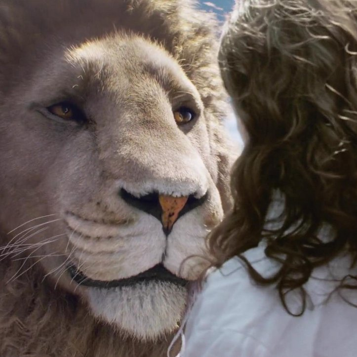 trad_west_'s tweet photo. Aslan is literally Jesus Christ.

At the end of the movie, the children have to leave Narnia. Lucy cries: "But we shall not meet you there, Aslan."

Aslan replies: "You shall meet me, dear one."Lucy asks: "Are you there too, Sir?"Aslan: "I am. But there I have another name. You must learn to know me by that name. This was the very reason why you were brought to Narnia, that by knowing me here for a little, you may know me better there."

C.S. Lewis stopped using allegory and just spoke directly to the audience: Go to Church. The Lion is Jesus.