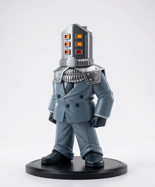 色塗りがほんとに苦手なのでgrok君に「フィギュア風にして～」って言ったら俺だけの存在しないトイが出来たので、良いかも(Xはニンジャスレイヤーのために存在する)
