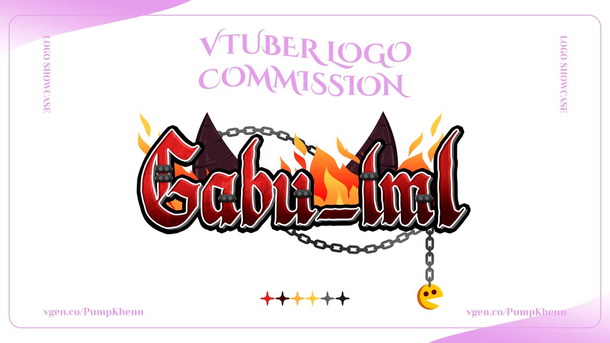 PumpKhenn's tweet photo. Os dejo algunos de los logos que más me ha gustado hacer 🥺

Estoy a tope con comisiones últimamente y no podría estar más agradecida por el apoyo que me dais 🎃💜 https://t.co/UV3tPyjIga