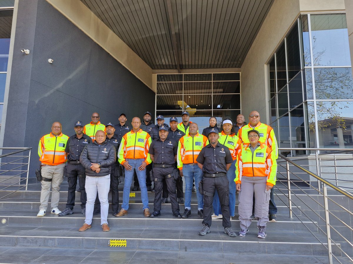 PSiRALive's tweet photo. The Authority has deployed its Specialised Operations Unit, together with Inspectors, across the country to monitor compliance and ensure that Security Service Providers adhere to the Code of Conduct when rendering security services. 

These operations reinforce the Authority's commitment to promoting professionalism, accountability, and lawful conduct within the private security industry.

Report non-compliance to complaints@psira.co.za 

#Security #PSiRALive