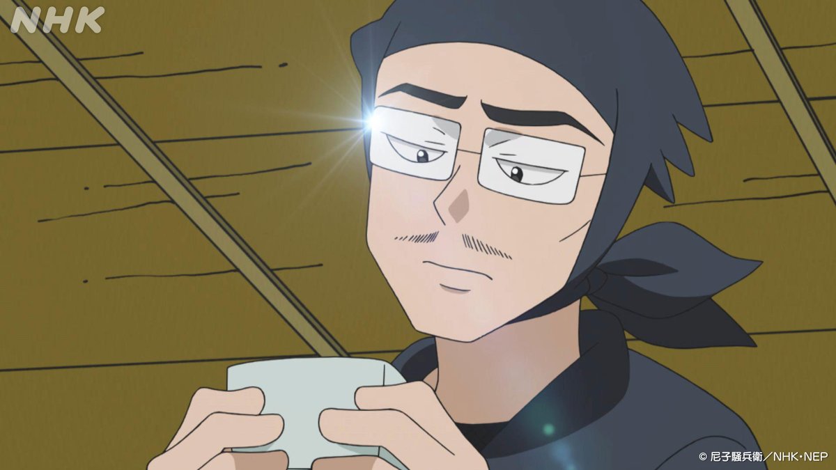 nhk_animeworld's tweet photo. 7/1(水)の ＃忍たま は
「ライバルが心配の段」

苦手なラッキョウを見つめる野村先生。
杭瀬村でラッキョウ作りをしているライバルの大木先生のことを思い出したのだ。

最近忍術学園に来ていない大木先生のことが気になりはじめた野村先生は…

🔽NHK ONE配信はこちら
https://t.co/wVyFwDv8LB https://t.co/IHUY0JwQLA