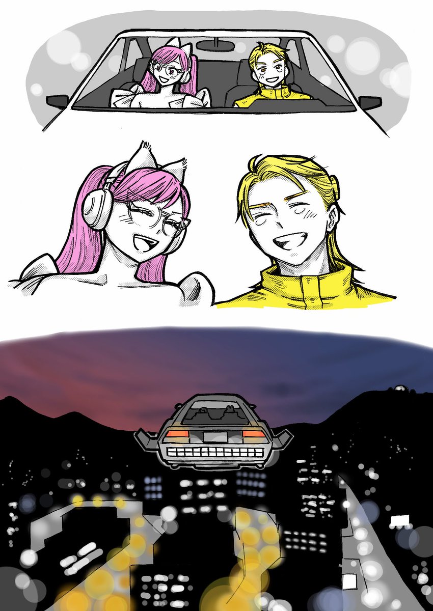 ABURAMIcombat's tweet photo. あの街のご夫婦
(デート妄想です) https://t.co/l9Ivozfu8F