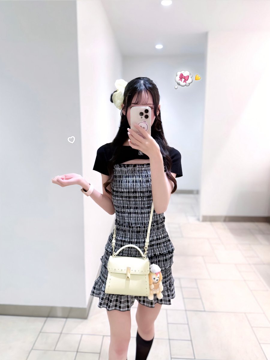 Usagi_x_O's tweet photo. 本日のコーデ🐶🎀꒷꒦
このワンピ可愛くてお気に入り♥ https://t.co/0hiI90pY8h