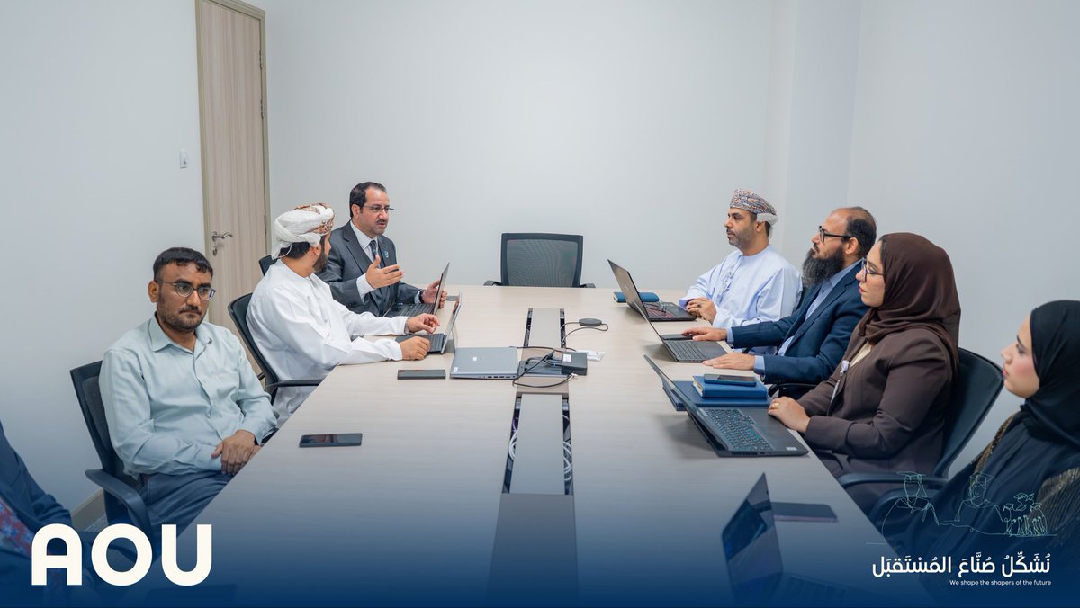 aou_oman's tweet photo. تم توقيع مذكرة تفاهم بين مركز التميز للذكاء الاصطناعي بالجامعة العربية المفتوحة بسلطنة عُمان وكرسي اليونسكو البحثي في تقنيات الطاقة المتجددة والمستدامة بجامعة صحار، بهدف تعزيز التعاون في مجالات البحث العلمي، والابتكار، وبناء القدرات، وتنفيذ المبادرات المشتركة في الذكاء الاصطناعي.

#الذكاء_الاصطناعي #مركز_التميز #الجامعة_العربية_المفتوحة #جامعة_صحار #اليونسكو