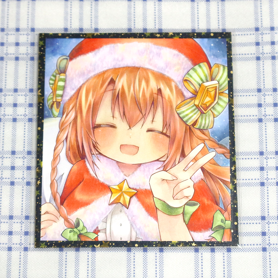 SILVERWIND_eco's tweet photo. 彩月あたん:SatsukiAtan(@atan0w0)様に依頼して描いて頂いた聖夜の天使ステラちゃんの色紙です。
BOOTHの販売では惜しくも入手できなかったので、思い切って直接依頼で描いて頂きました。カワイイ(*´Д`) https://t.co/eSGy8uIF9F