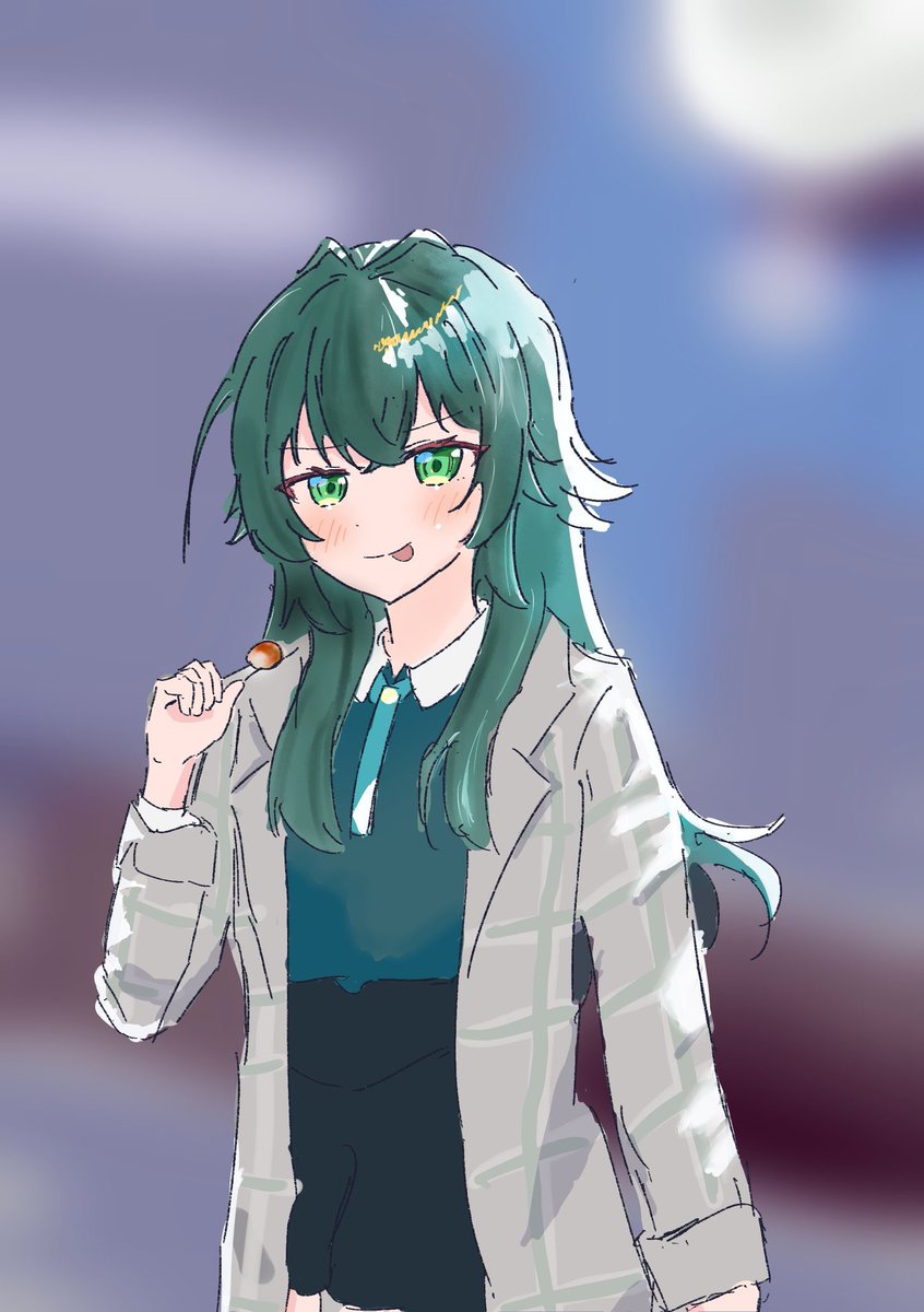 samidori27_63's tweet photo. #今月描いた絵を晒そう
下旬そんな描けてない上になんか不純物羊が……
2026年後半も頑張っていきたいですね💪 https://t.co/DYORriRnYQ