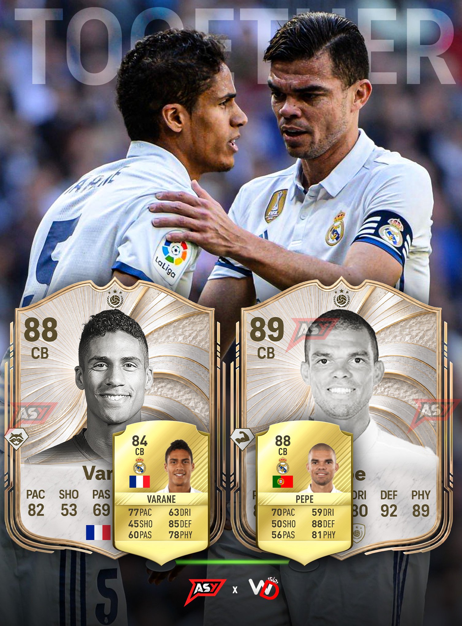 Varane & Pepe FC 27 Icons