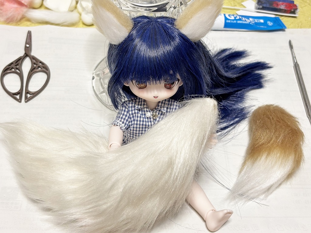 simaow1's tweet photo. 幼SD用、オビツ１１・ねんどろいど用などのサンプルをひっぱり出してきてボニバニ６用適正サイズを検討中。 https://t.co/pieqUnEnvS