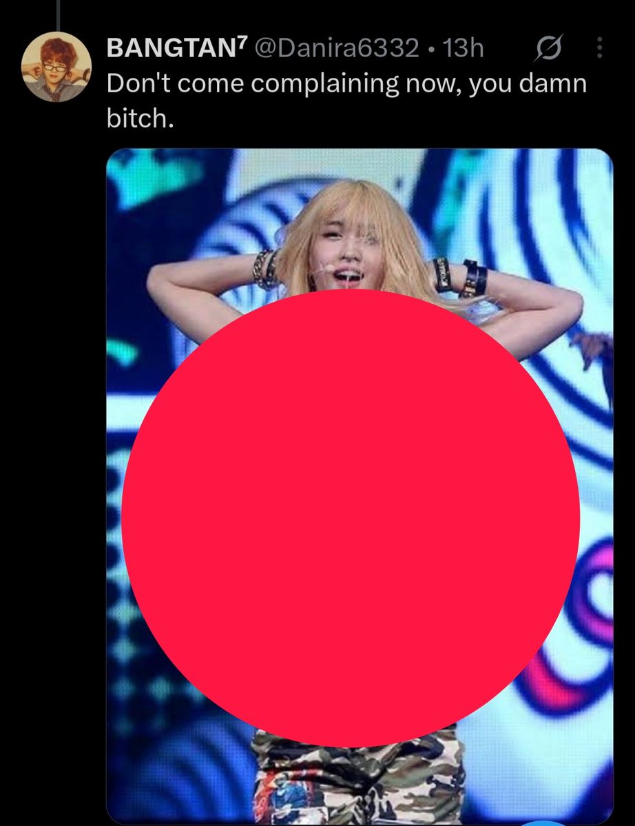 lilyofvallieee's tweet photo. The original account has been suspended, but they still have two more: @/Danira6332 and @/Cuenta11239720.

Please prioritize reporting @/Danira6332 first since they've already posted graphic deepfakes, so the report should be more straightforward. After that, please report @/Cuenta11239720 as well. Let's get all of these disgusting accounts taken down.