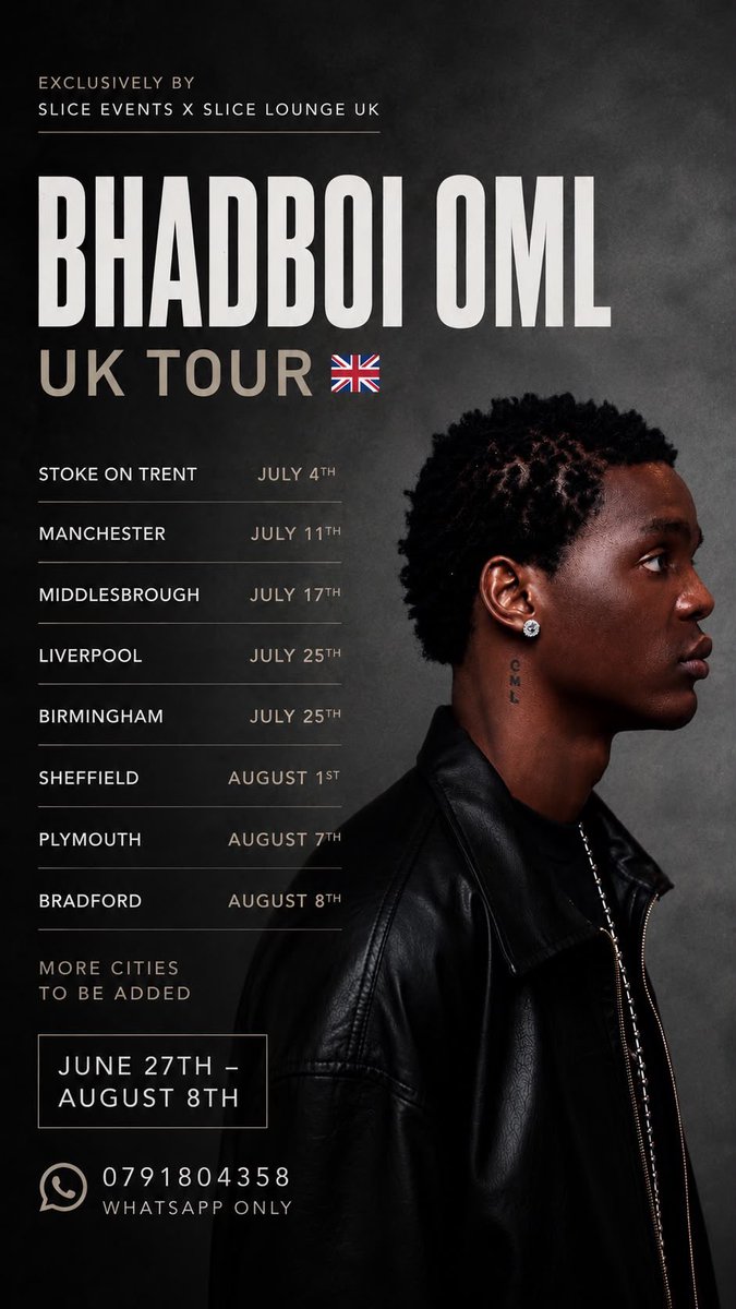 Bhadboi_OML's tweet photo. What city next ?? https://t.co/DFJXM7cc80
