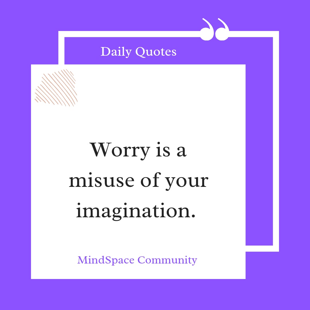 talk_mindspace's tweet photo. Don't spend today carrying tomorrow's problems. https://t.co/0LOuKdESfB