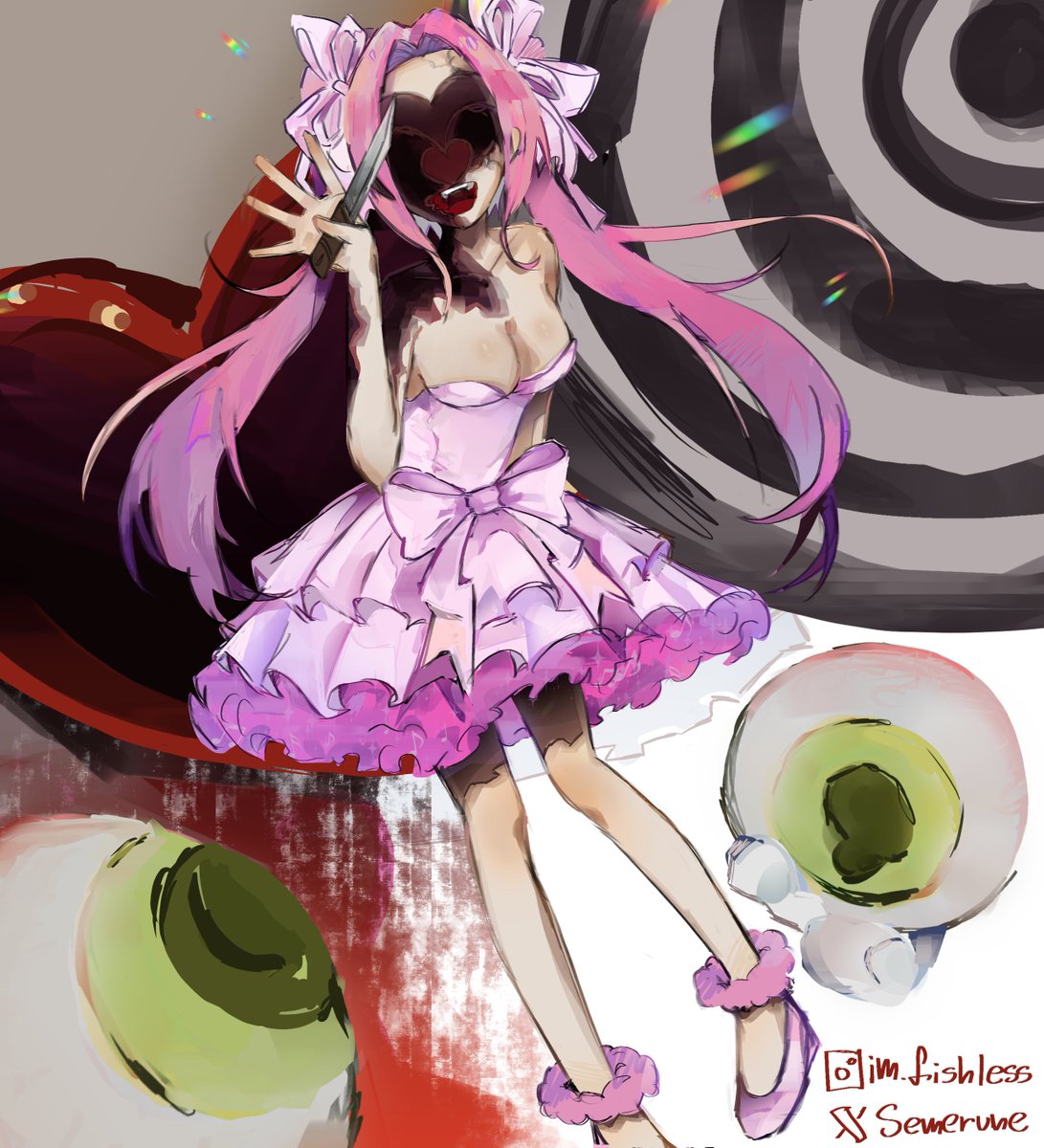 Semerune's tweet photo. in love with their designs
#zombiestage   #fanart   #MIZISUAㅤㅤㅤㅤㅤㅤㅤㅤ https://t.co/aeoj5bMy5W