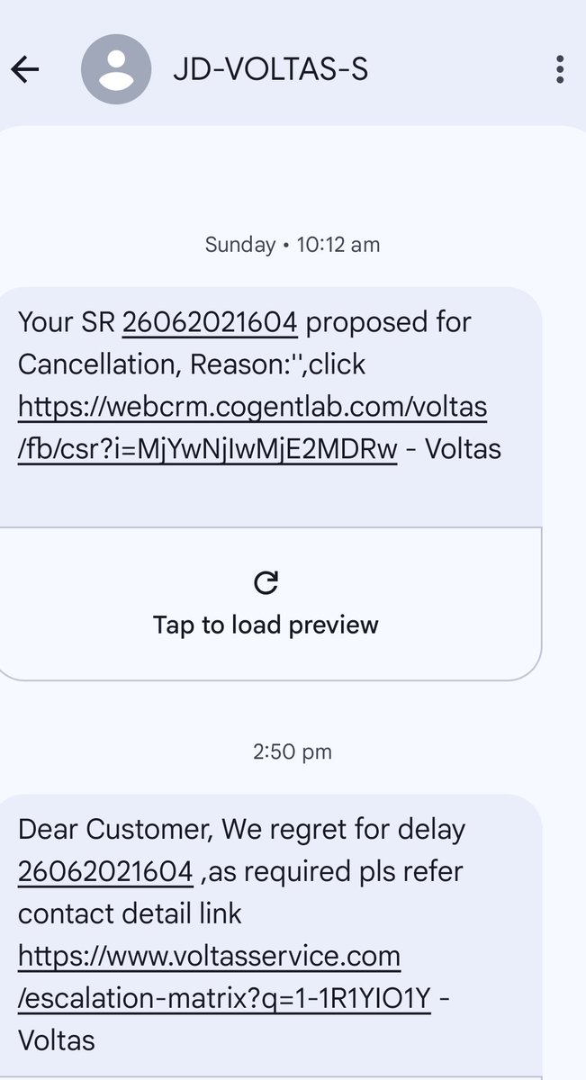 kash4455's tweet photo. @myvoltas This is what I have heard since day one while interacted with your team,  so provide a solution not any fake promises @voltascare @jagograhakjago @nch1915 https://t.co/sEgmd7k0Sz