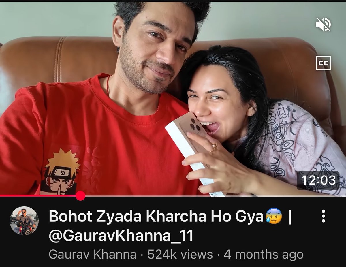 nushtweets_'s tweet photo. Gaurav posted this vlog 4 months ago on his YouTube channel and Akanksha was there with him and now she is lying on Lock Upp that they have been separated for 1 year. https://t.co/qkRjyQpuhh