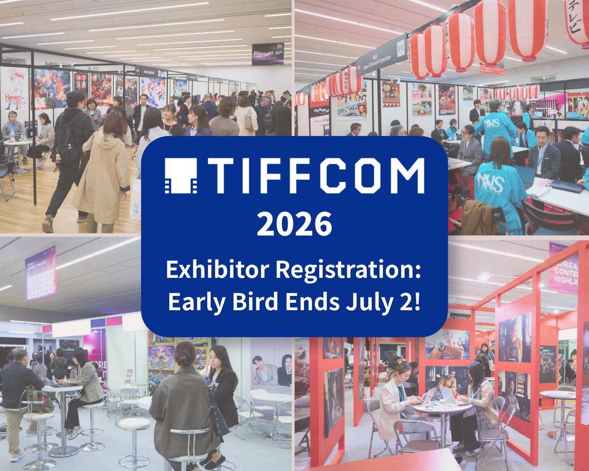 【TIFFCOM】Content Market in Tokyo tweet media