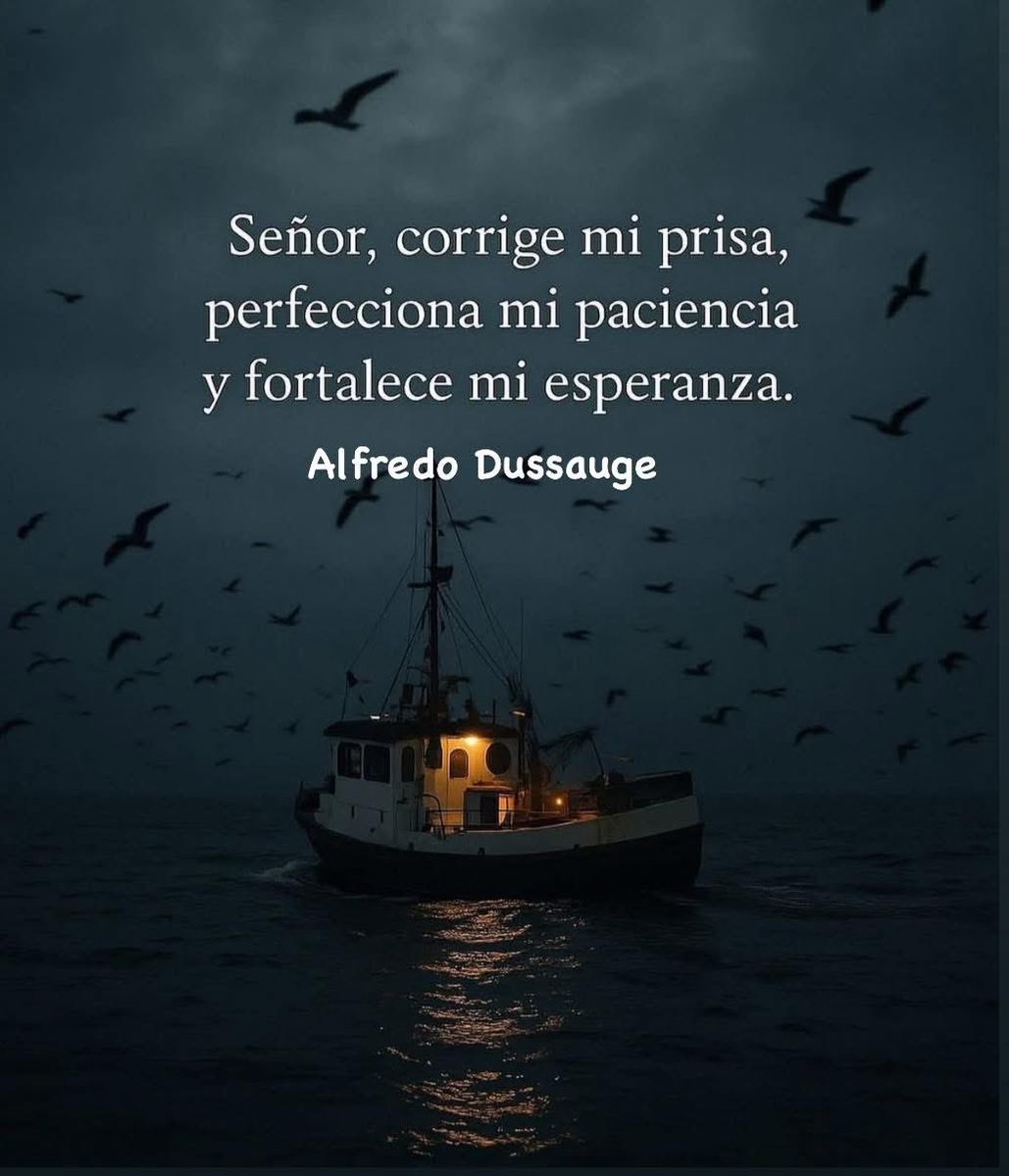 AlfredoDussauge's tweet photo. “Señor, corrige mi prisa, perfecciona mi paciencia y fortalece mi esperanza.”
#TeQuiero #Dios #FelizMartes https://t.co/pK2CGCLAnV