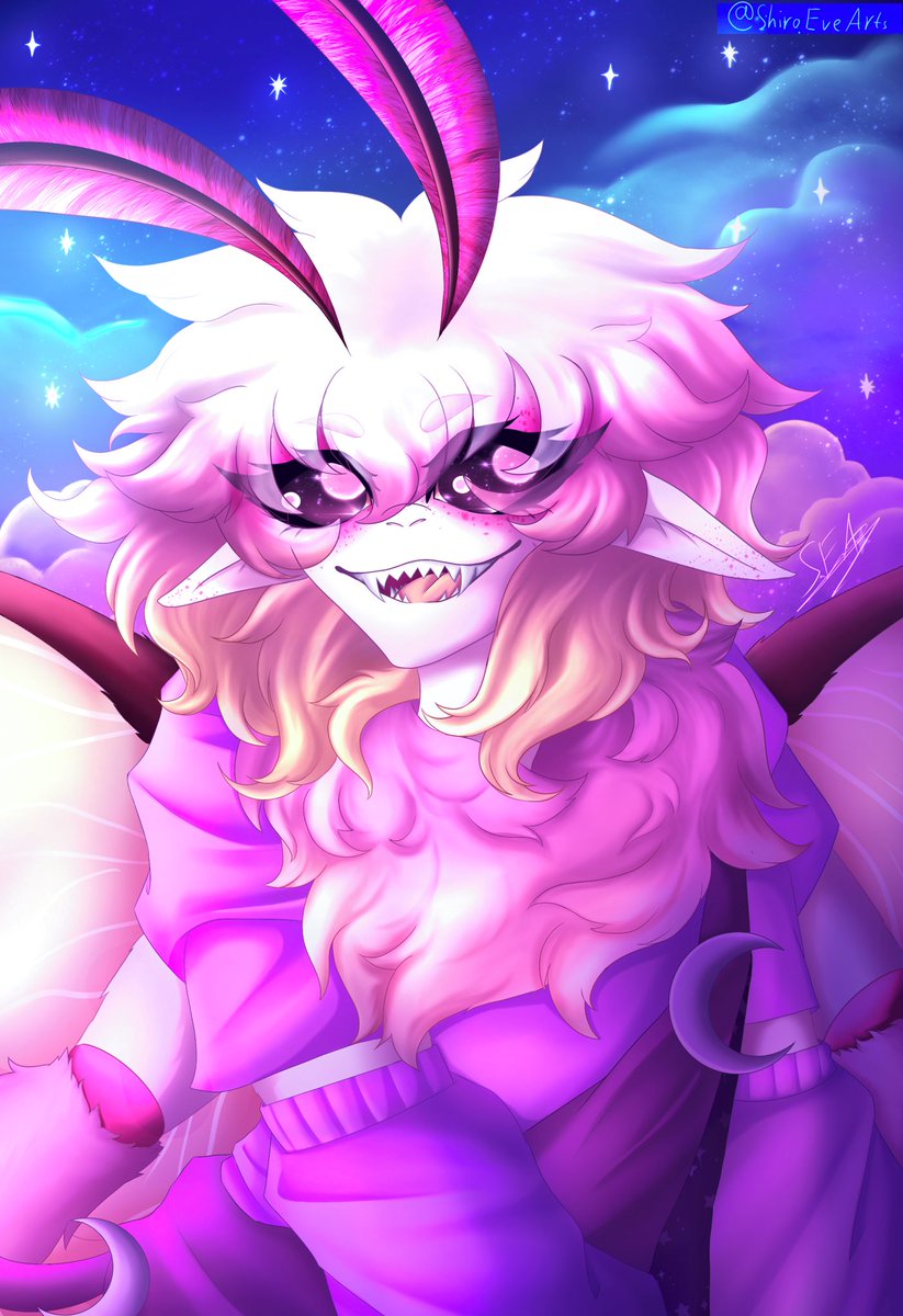 Shiroevearts's tweet photo. You like stars too?

#MothOC #PNGtuber https://t.co/xstgms4PV4