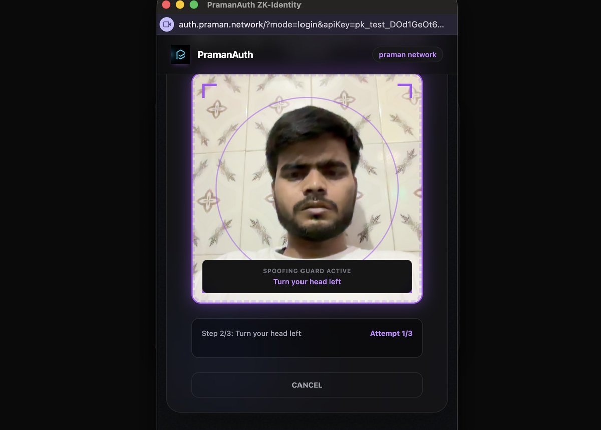PramanNetwork's tweet photo. 🚀 The official Praman Network SDK is now live on NPM!

Privacy-first Web3 authentication powered by Zero-Knowledge Proofs.

📦 npm i @praman-network/sdk tslib

Feedback is welcome! 💙

#Web3 #ZK #OpenSource #NPM https://t.co/XrDVn10iNo