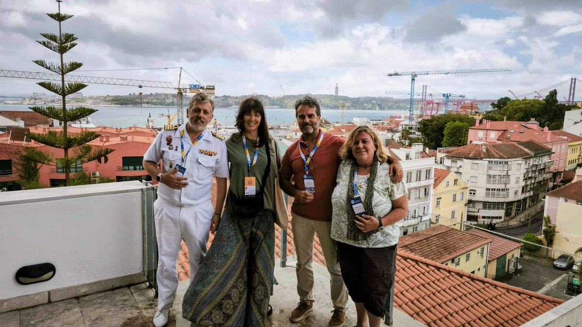 campusdelmar's tweet photo. 🌊 El #CEIMAR participó en las 4ª Jornadas Luso-Españolas de Hidrografía, organizadas por @insthidrografico en Lisboa, con presencia en la sesión de Arqueología Náutica y Subacuática. Gracias a Manuel Bethencourt por representar al CEIMAR y compartir este gran trabajo. 👏 https://t.co/RTBjyfGwLg
