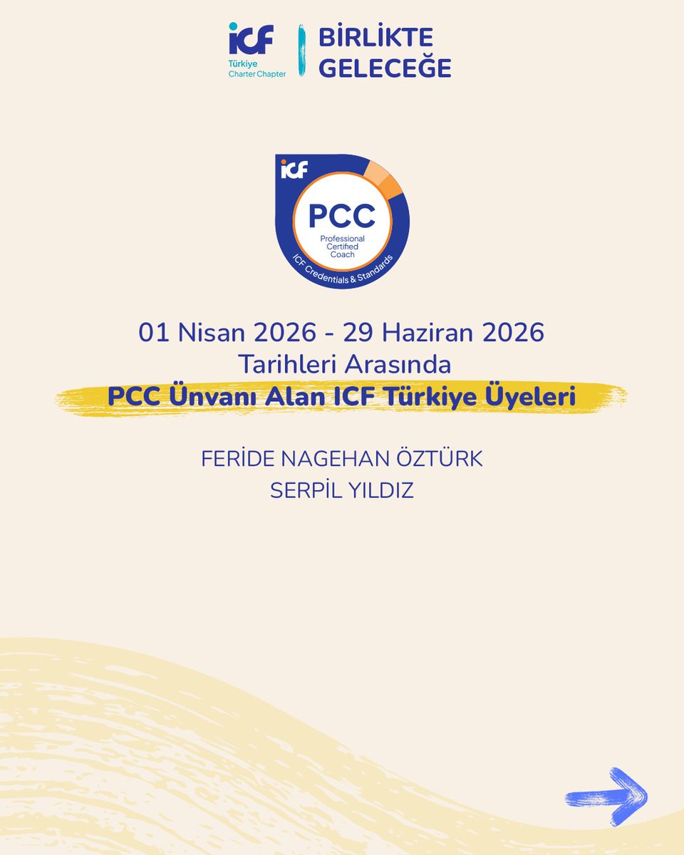 ICFTurkiye's tweet photo. ICF Türkiye olarak ünvan alan ve ünvan yenileyen tüm koçları yürekten kutluyor, ünvan yolculuklarında başarılar diliyoruz. Mesleki gelişim adına bu yolculukta her zaman yanınızdayız.
#icf #icfturkey #icftürkiye #birliktegeleceğe https://t.co/XWS3ovXZBQ