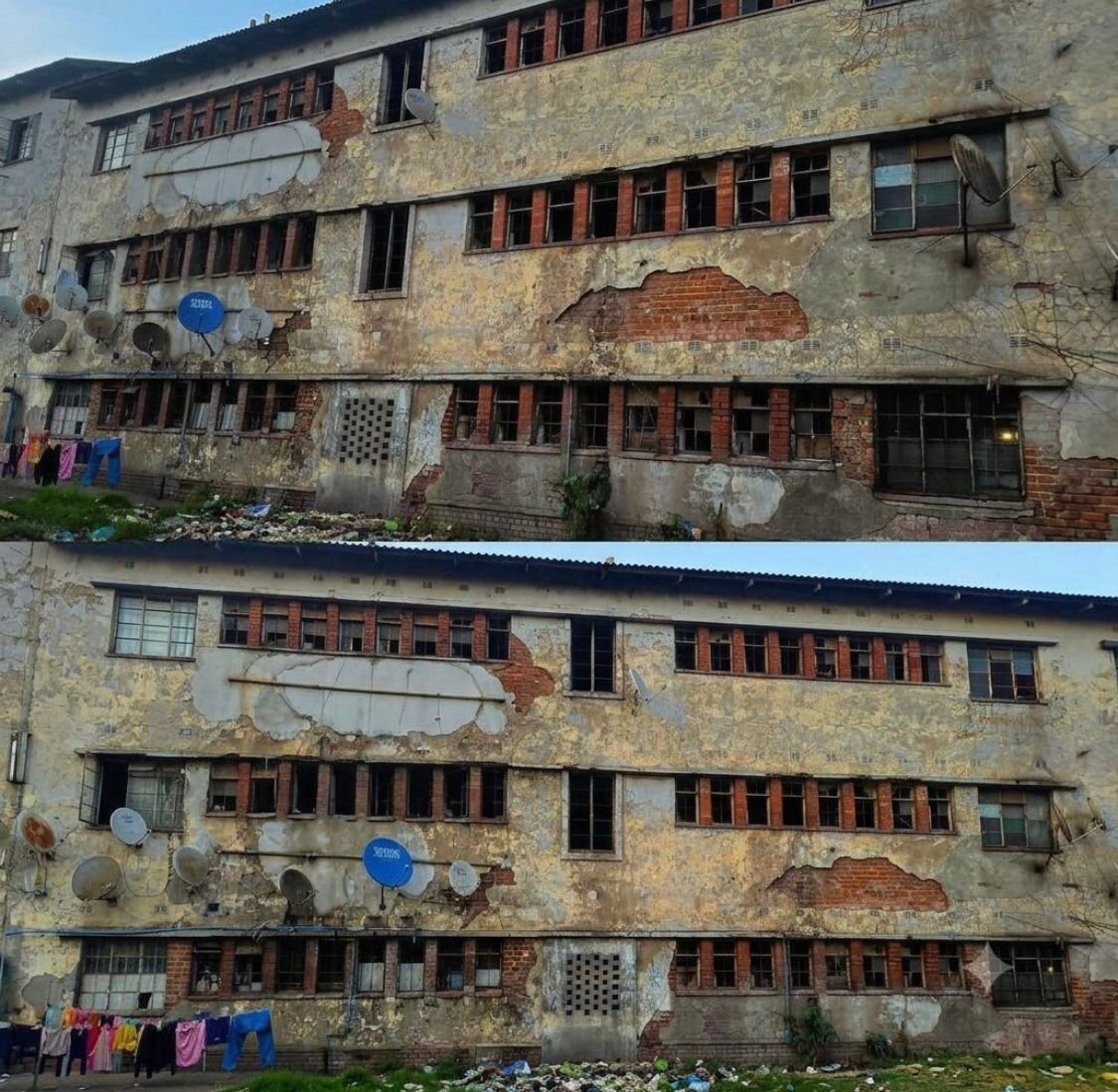 HuniPrince's tweet photo. Actions speak louder than words! The rapid face-lift of #MatapiFlats shows the #SecondRepublic's commitment to dignified urban living. Kudos to Engineer Collins Mnangagwa for driving this change. Under President @edmnangagwa, no place & no one is being left behind. @ZimGvt_NDS1 https://t.co/yHnpeU47sv