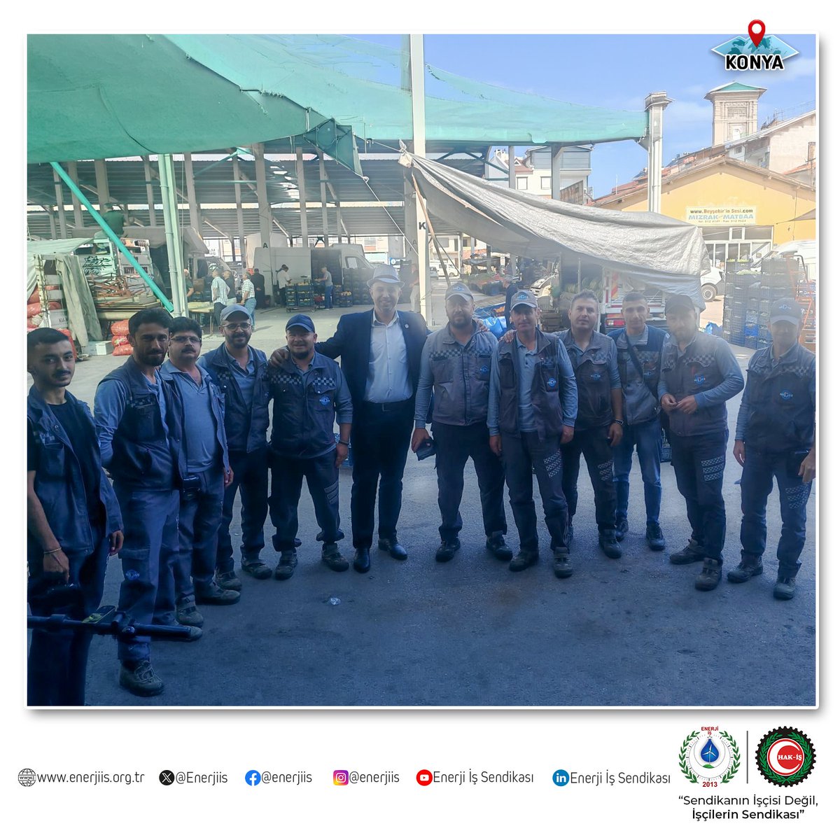 Enerjiis's tweet photo. Teşkilatımız tarafından MEDAŞ Konya Beyşehir Endeks Okuma ekipleri ziyaret edilmiştir. Ziyarette sahadaki çalışma düzeni ve yürütülen işler hakkında istişarelerde bulunulmuş, karşılaşılan durumlar ve iletilen talepler ele alınmıştır.

Katılım sağlayan değerli üyelerimize teşekkür eder, çalışmalarında başarılar dileriz.

@MERAMEDAS 

#enerjiişsendikası #sendikanınişçisideğil #işçilerinsendikası #sendikalçalışma #medaş #konya