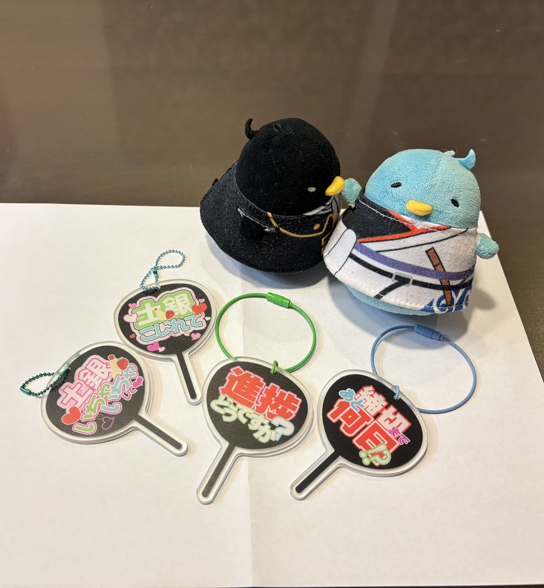 fffujishima's tweet photo. うちわアクキーもいい感じ☺️ https://t.co/WRBVU9JxUL