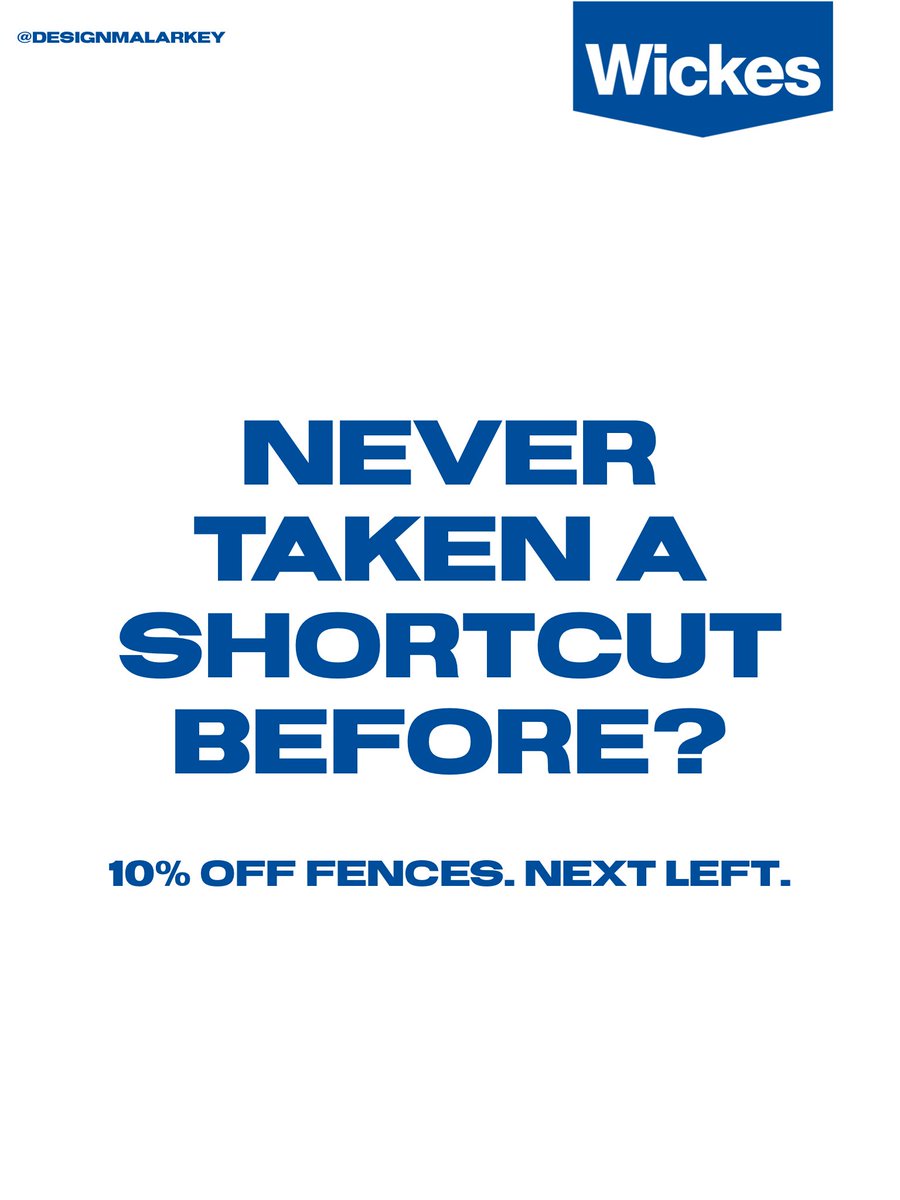 designmalarkey's tweet photo. One Minute Brief of the Day - 30/06/26
Create posters to advertise #FENCES
@OneMinuteBriefs https://t.co/BmCCorpSxo