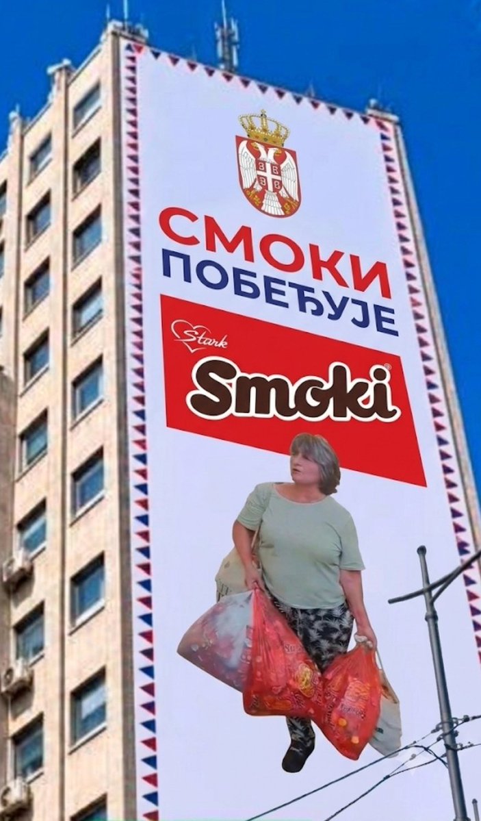 damjanosat's tweet photo. 🚩 Srbija do Smokija !!! https://t.co/PY8AUbNG3l