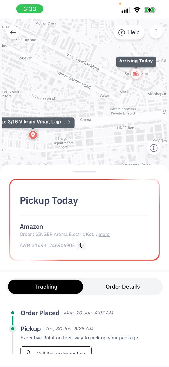duarajiv's tweet photo. @delhivery @help_delhivery @amazonIN @amazon @AmazonHelp the package has been picked up. Yet it shows cancelled or yet to be picked up. Please resolve. It is ineffective. @sfdua @RRC2004XD https://t.co/t4EGZasu0N