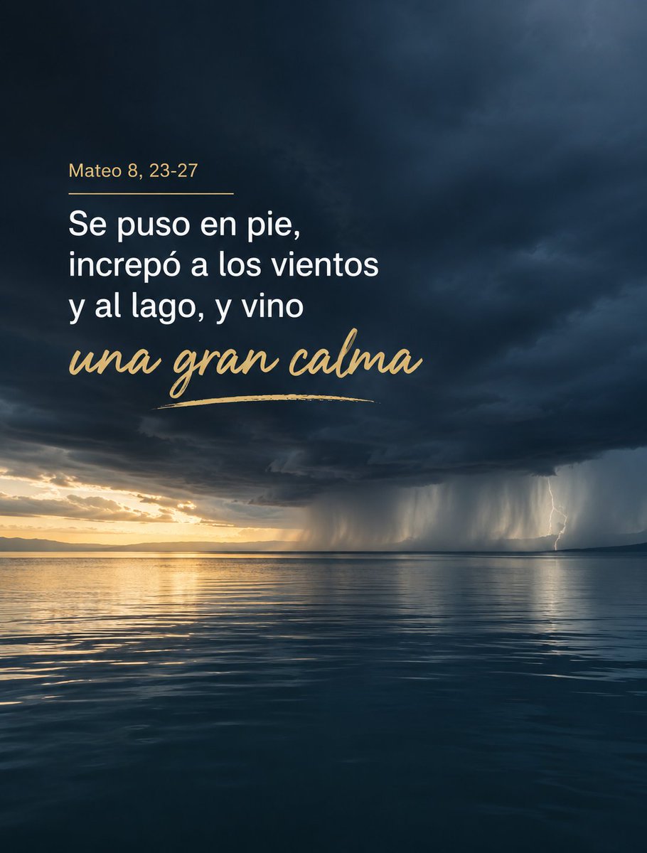 ciudadredonda's tweet photo. MARTES 30 DE JUNIO DE 2026
Las tormentas forman parte del camino, pero Jesús permanece con nosotros también en medio de ellas. Cuando confiamos en su presencia, el miedo deja paso a la esperanza y el corazón recupera la paz.

#EvangelioDeHoy #EvangelioDelDia https://t.co/GK6mEw2Ibh