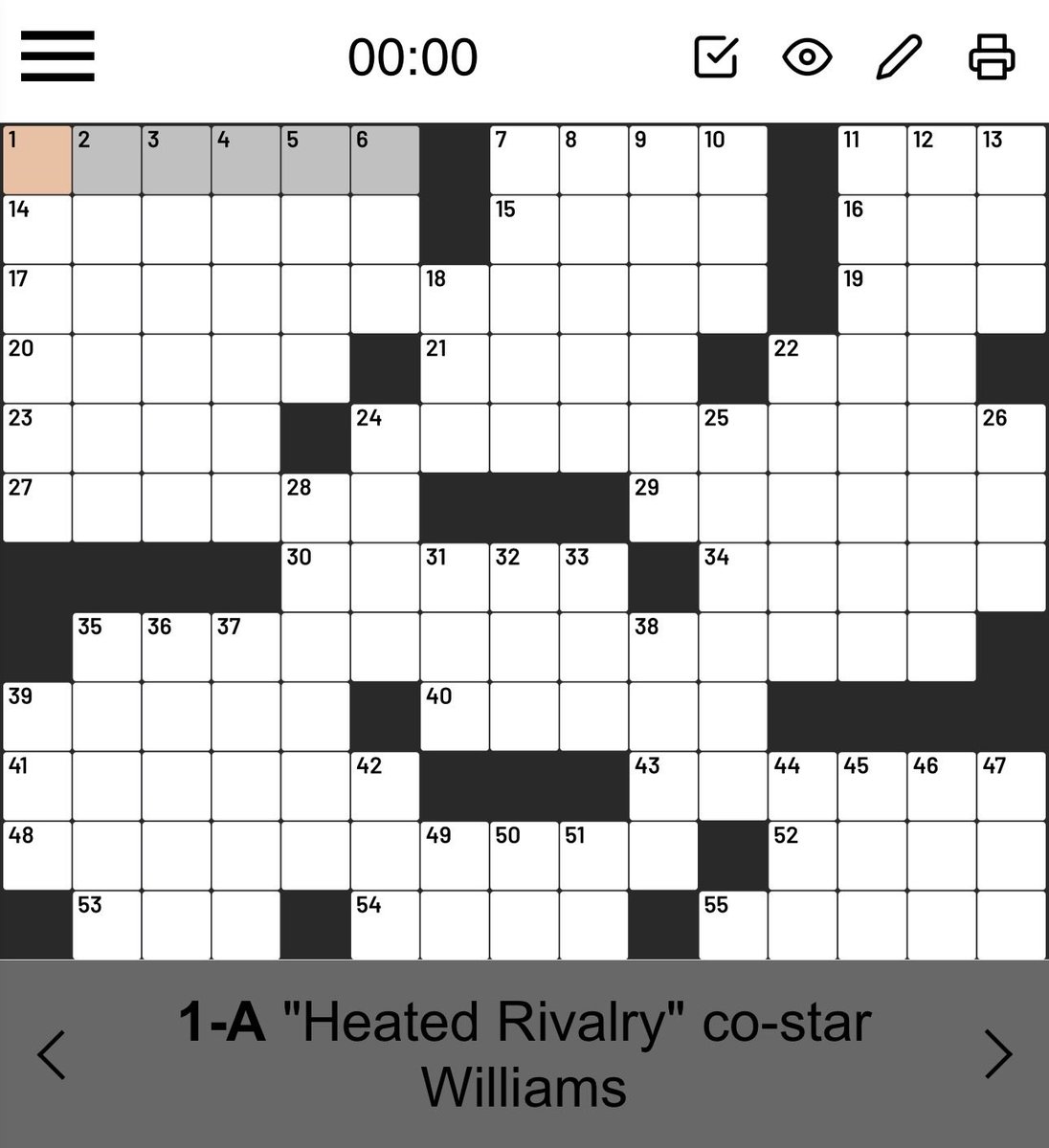 hudsonwupdates's tweet photo. Hudson Williams is featured in today’s @latimes Daily Crossword Puzzle!  🙂‍↕️

🔗: https://t.co/bAw9WjcJl3 https://t.co/bE4cmMKBs4