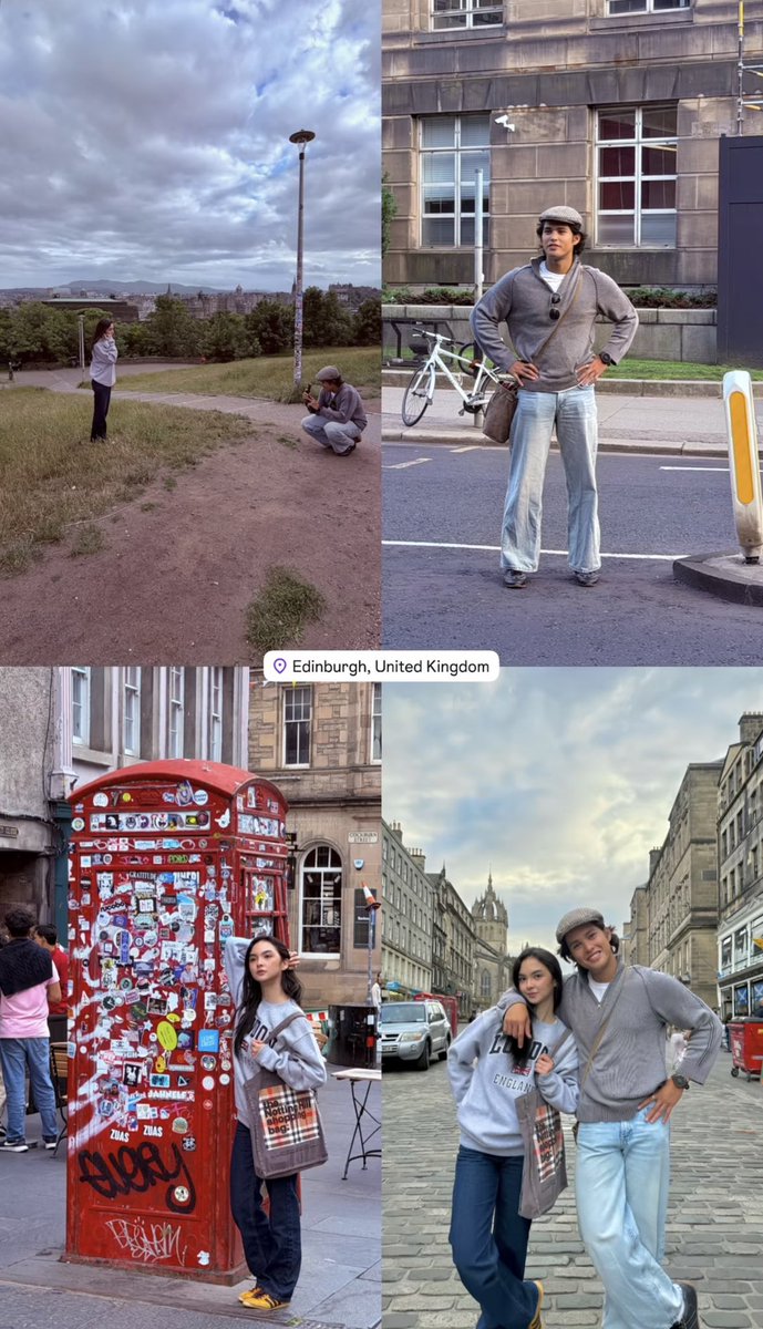 KaiKyleGlobal's tweet photo. KaiKyle exploring Edinburgh 🩵
[📸: Sir Erik’s ig story ]

#KaiKyle https://t.co/gfcnlQtcMW