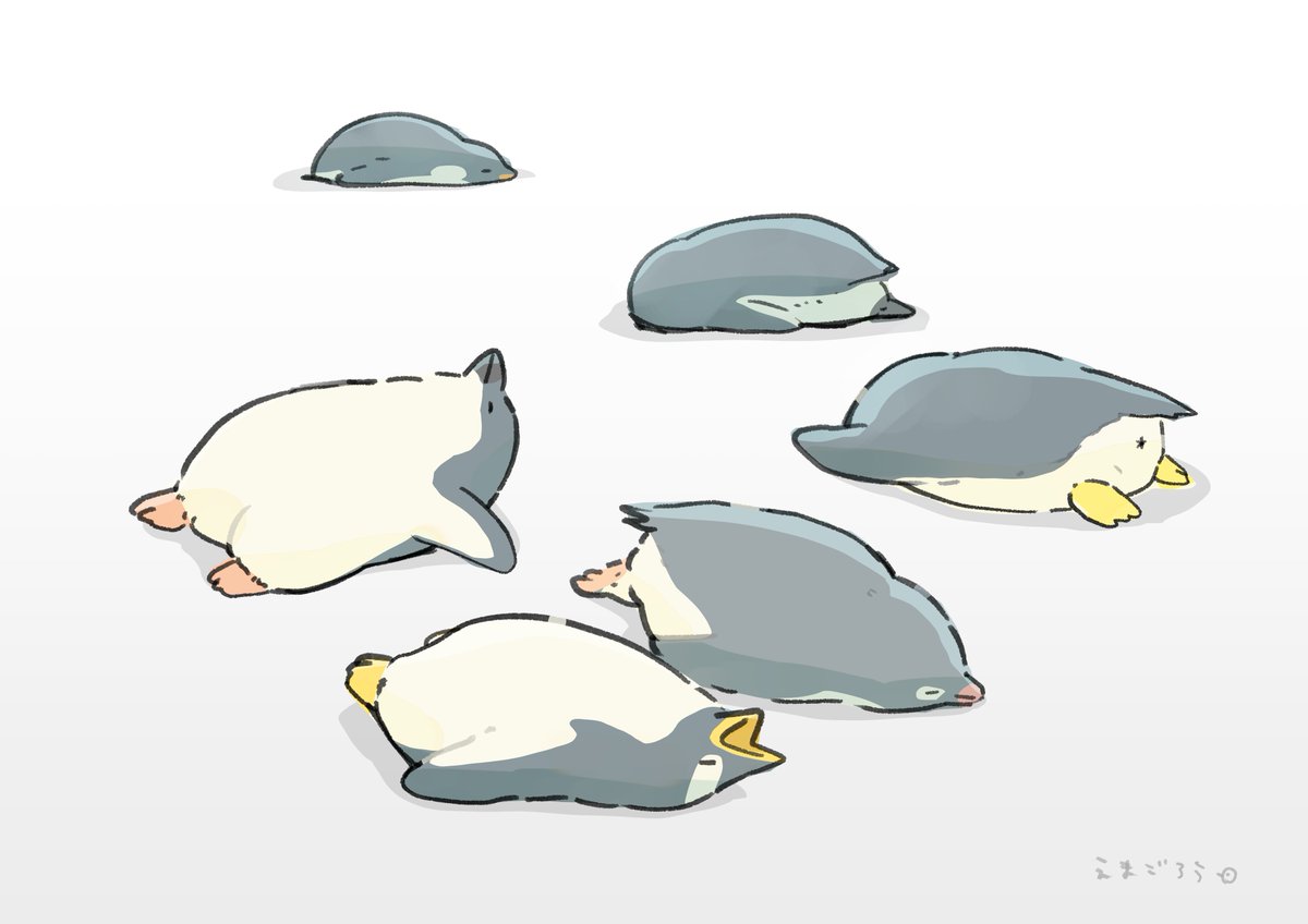 tasoema416's tweet photo. 道端に落ちてるペンギン https://t.co/N76mxgaV2T
