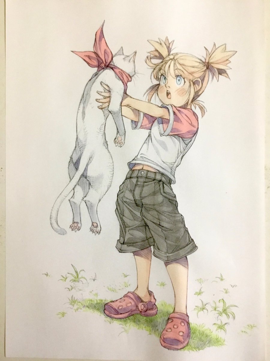 pe_salt's tweet photo. #今月描いた絵を晒そう
今月のリザルトその2です。ストライプ水着の娘っ子の成長を描いたのが自分的に新鮮でした。 https://t.co/m7T6ASV1Dr