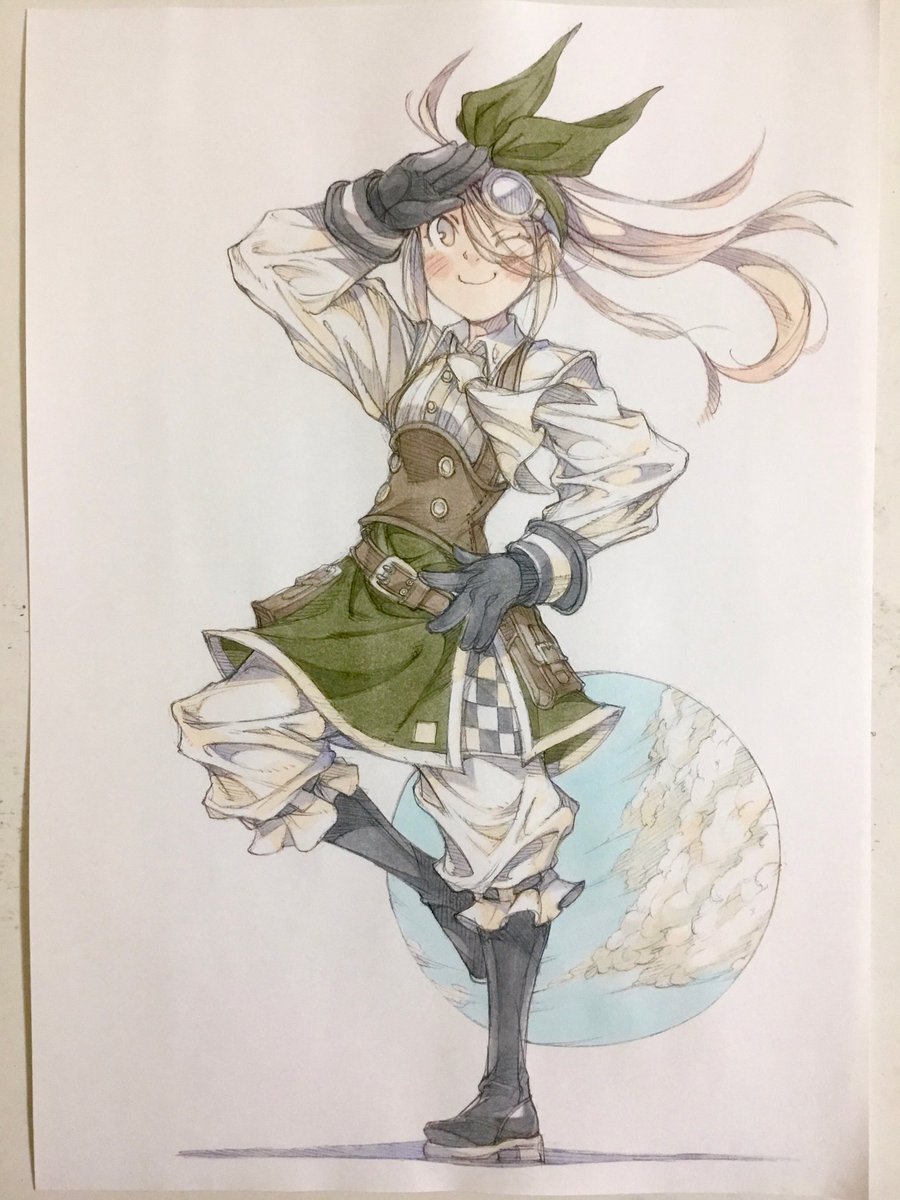 pe_salt's tweet photo. #今月描いた絵を晒そう
今月のリザルトその2です。ストライプ水着の娘っ子の成長を描いたのが自分的に新鮮でした。 https://t.co/m7T6ASV1Dr