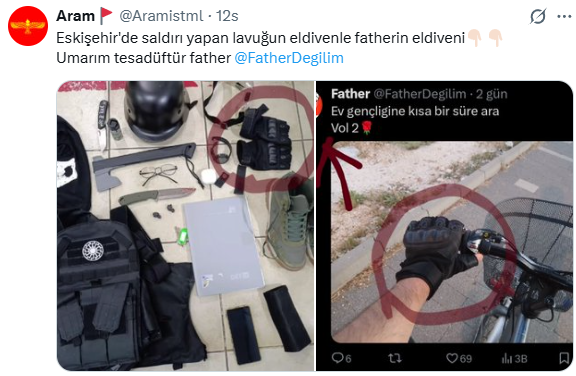 Father tweet media