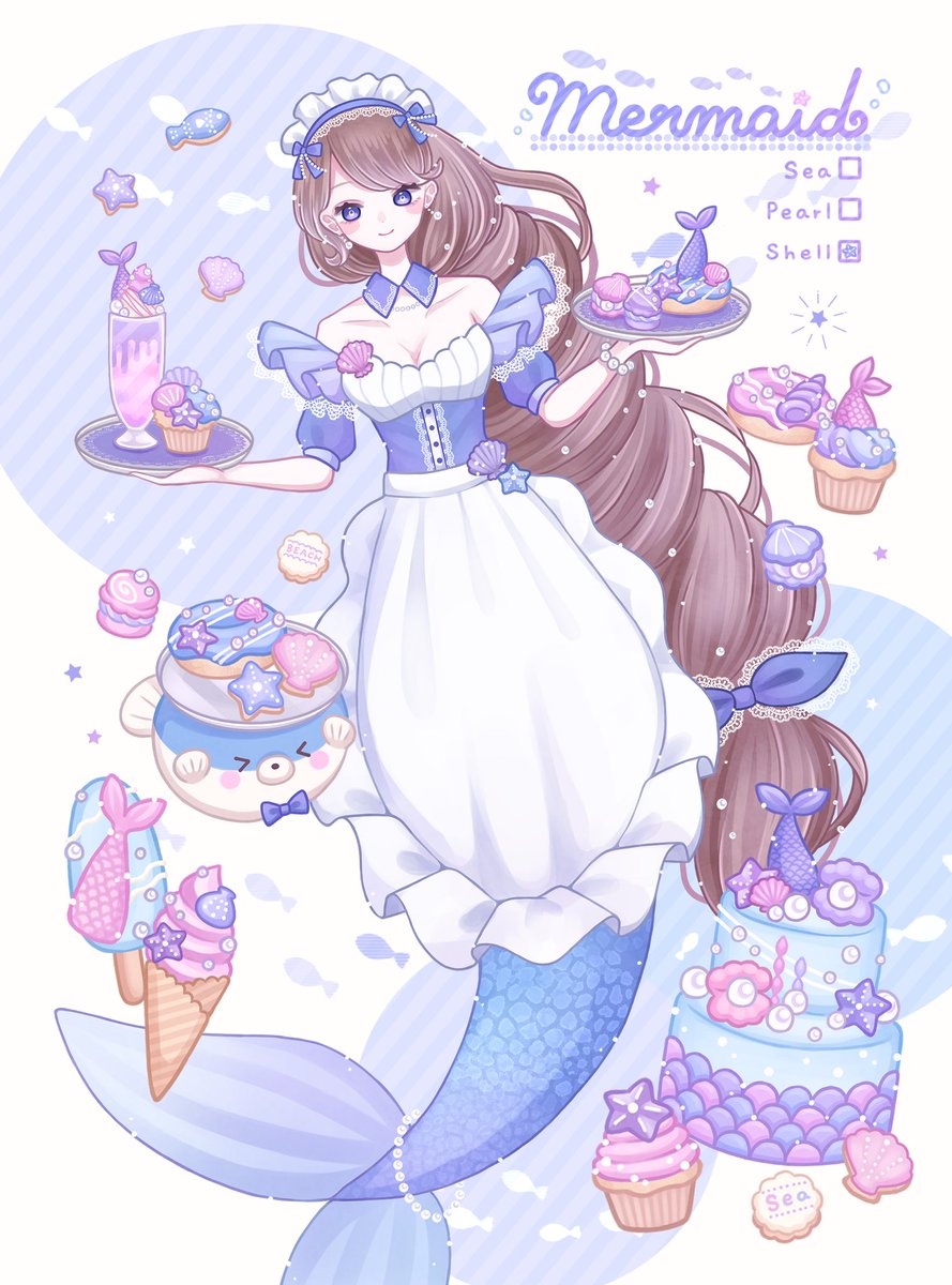 oonmnmooO's tweet photo. 🐟🫧🧁

#人魚の日 https://t.co/6FstwM1WGn