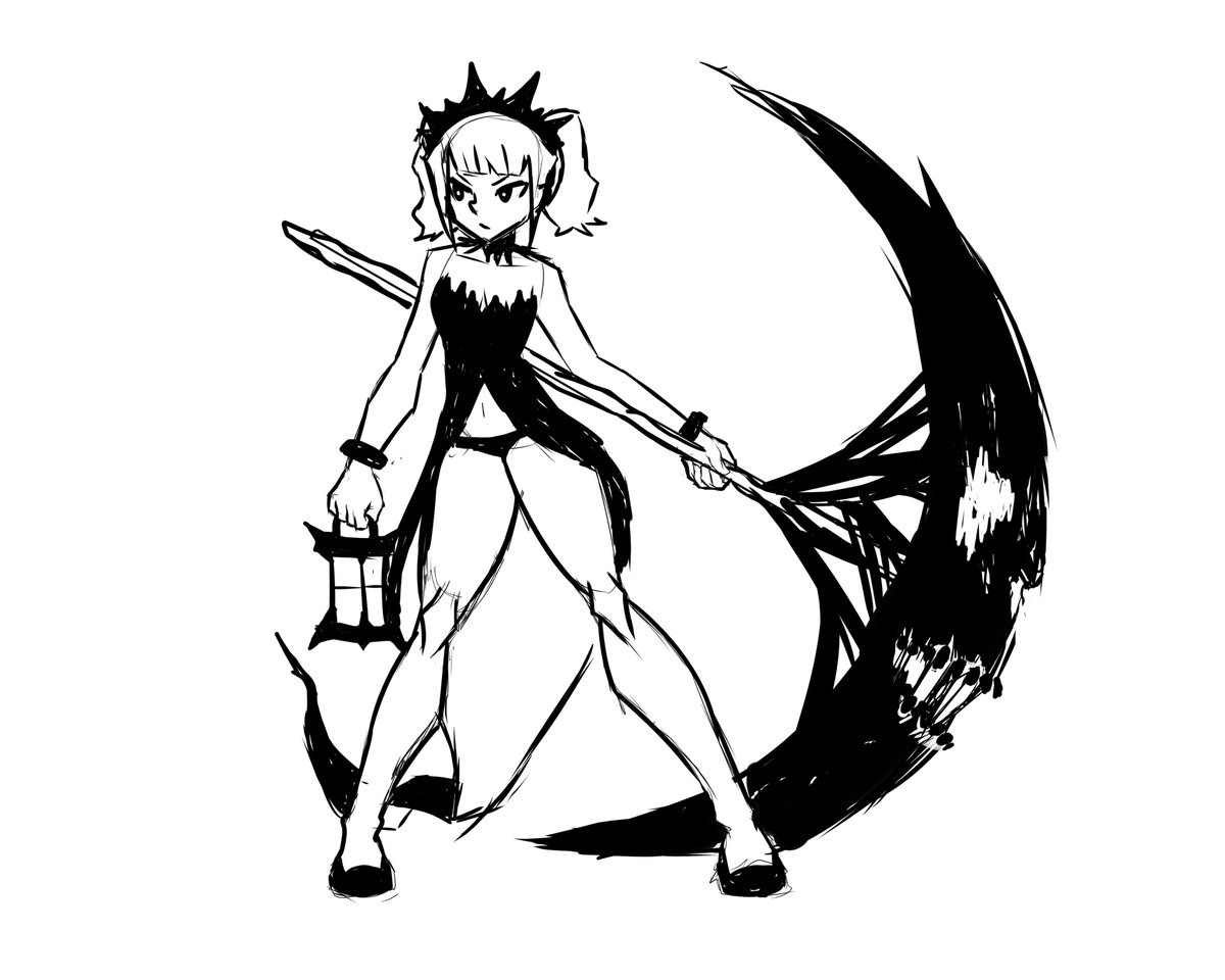mattquda's tweet photo. working  ommy new oc, it's been a while since my last oc back in high school, so designing this oc as part of my exercise in character design, as you can see, it heavily influenced by soul eaters, and maybe a bit of helltaker

#originalcharacter #digitalart #helltakerㅤㅤㅤㅤ https://t.co/cJT5Jd6gPQ