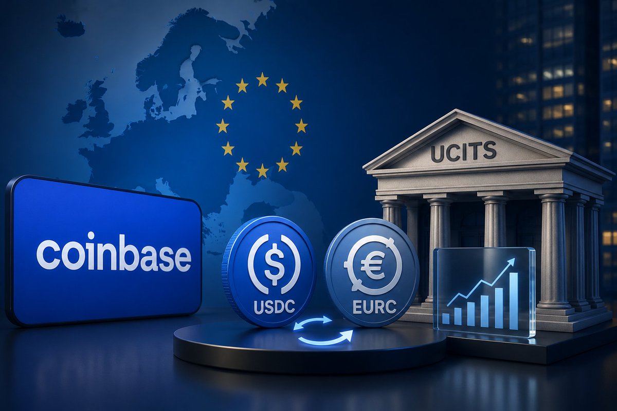 KoinSaati's tweet photo. 🤝 #Coinbase, Avrupa'daki #UCITS fonlarına anlık #stablecoin giriş ve çıkışı sağlamak amacıyla #Spiko ile iş birliğine gitti.
Bu kapsamda söz konusu fonlar, Avrupa'da $USDC ve $EURC ile ödeme kabul eden ilk UCITS fonları olarak öne çıkıyor. Bu adımın, kurumsal yatırımcıların stablecoin kullanımını kolaylaştırması ve dijital varlıkların geleneksel finansla entegrasyonunu hızlandırması bekleniyor.
