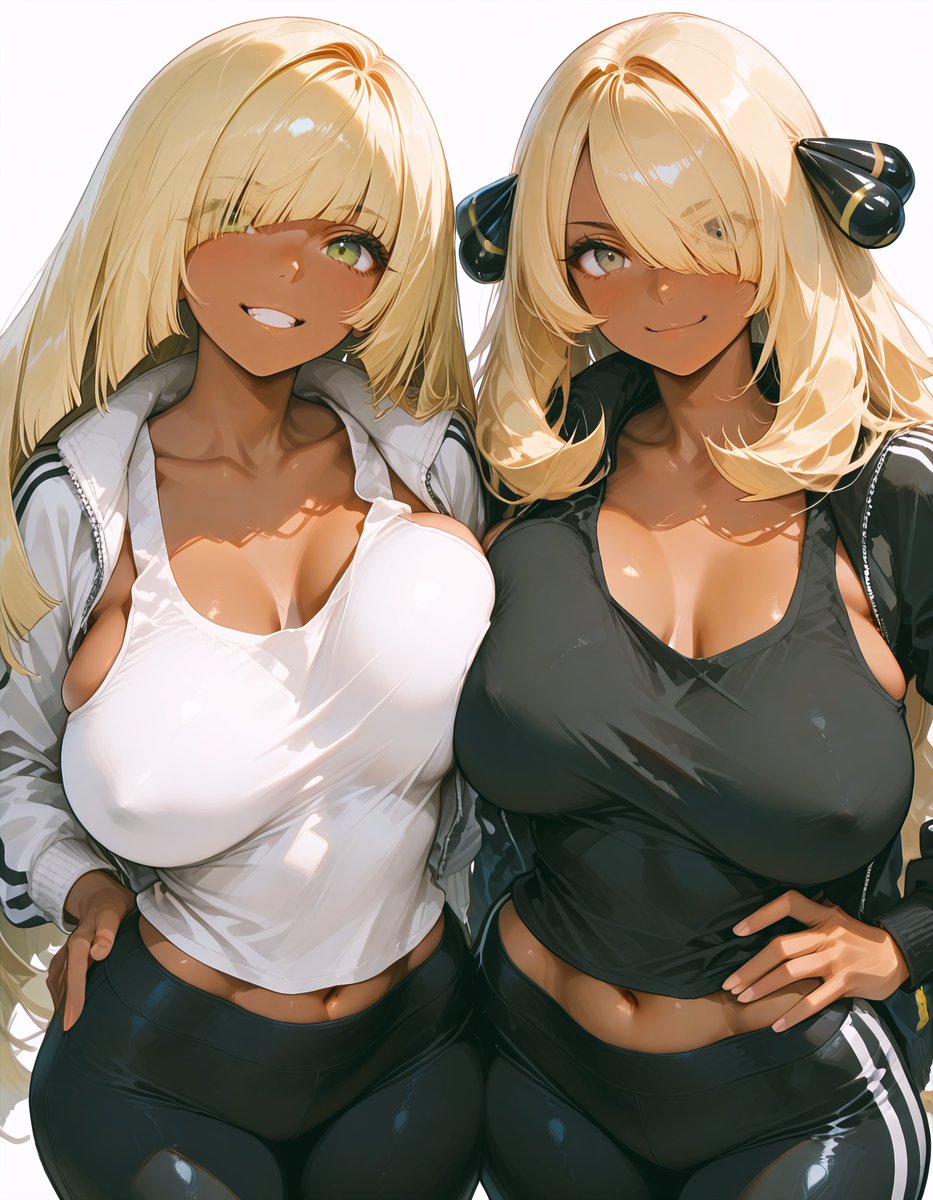 PiroriTakaAI's tweet photo. Lusamine &amp; Cynthia 💛🤍🖤
Training partners in sync. https://t.co/X8cGEW3YnE