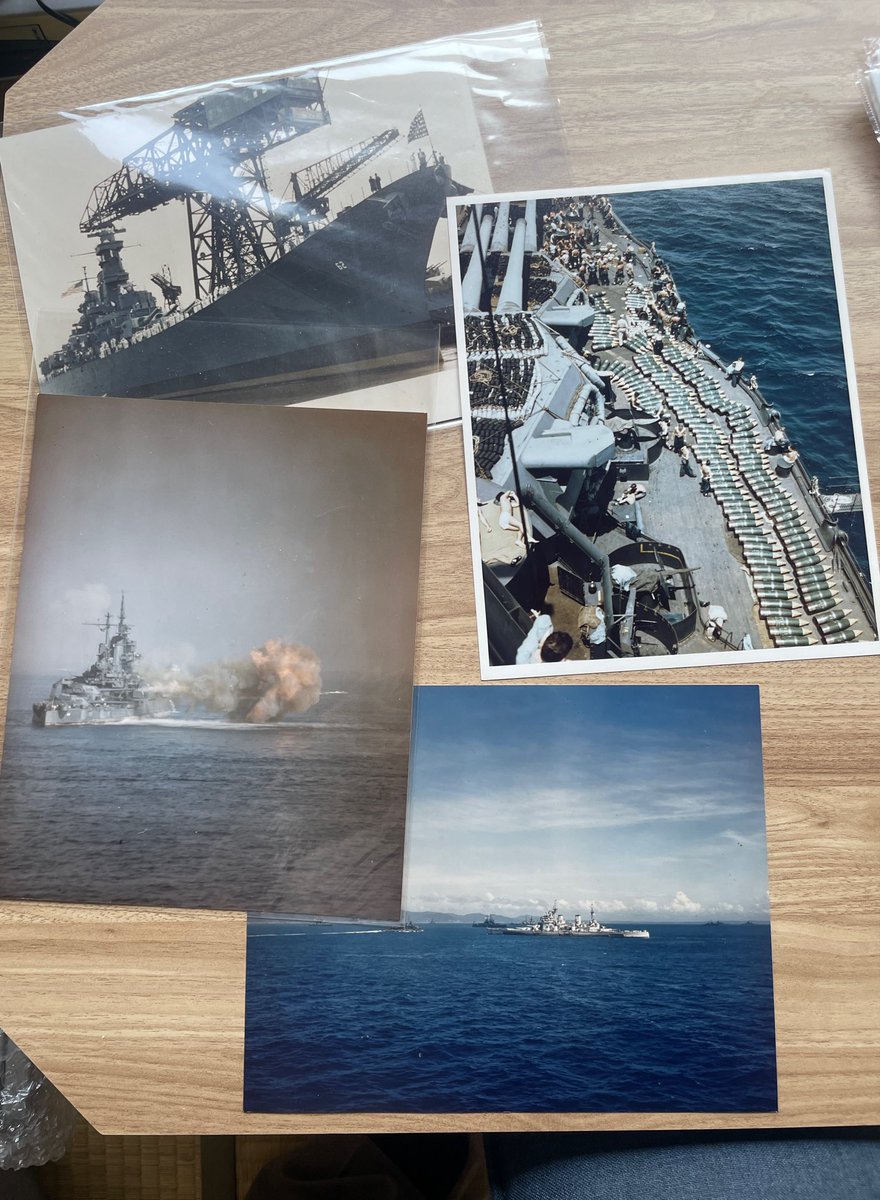 IkdRyota's tweet photo. 太平洋戦争、アメリカ戦艦群のカラー写真たち
#原勝洋 https://t.co/DnOl4F1aKt
