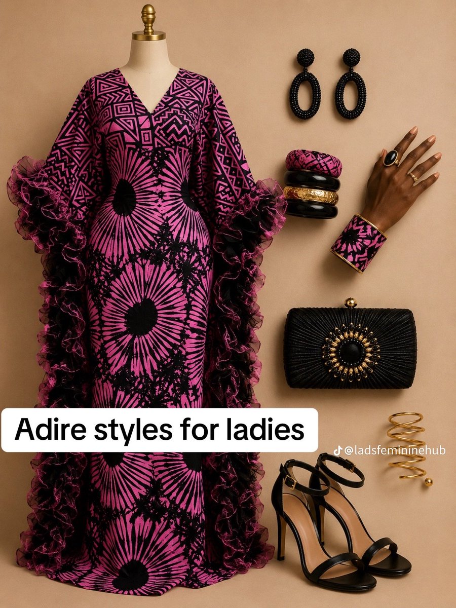 Dear_Tazeezah's tweet photo. Adire is more than fabric it's art waiting to be worn. 💙✨
From bold statement pieces to elegant evening looks, creativity is what brings every design to life.
What would you create with Adire?
📸 @azevia_adire 📞 09056530460
#AdireFashion #AzeviaAdire https://t.co/zqjlU5SJZW