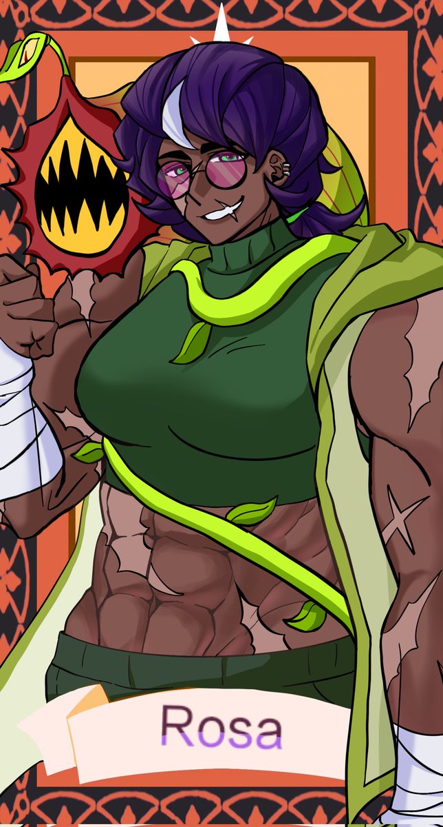yonghe1218's tweet photo. #brawlstarsau  my Bibi and Rosa au! https://t.co/BPcCdkJqNG
