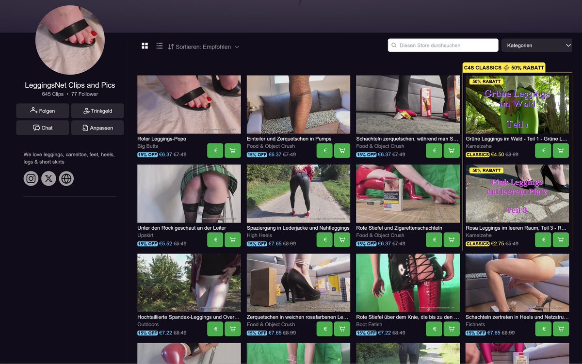 LeggingsNet's tweet photo. 15% Rabatt auf alles endet heute Nacht
https://t.co/CBWL2VUjYE https://t.co/YpxYAfNHNK