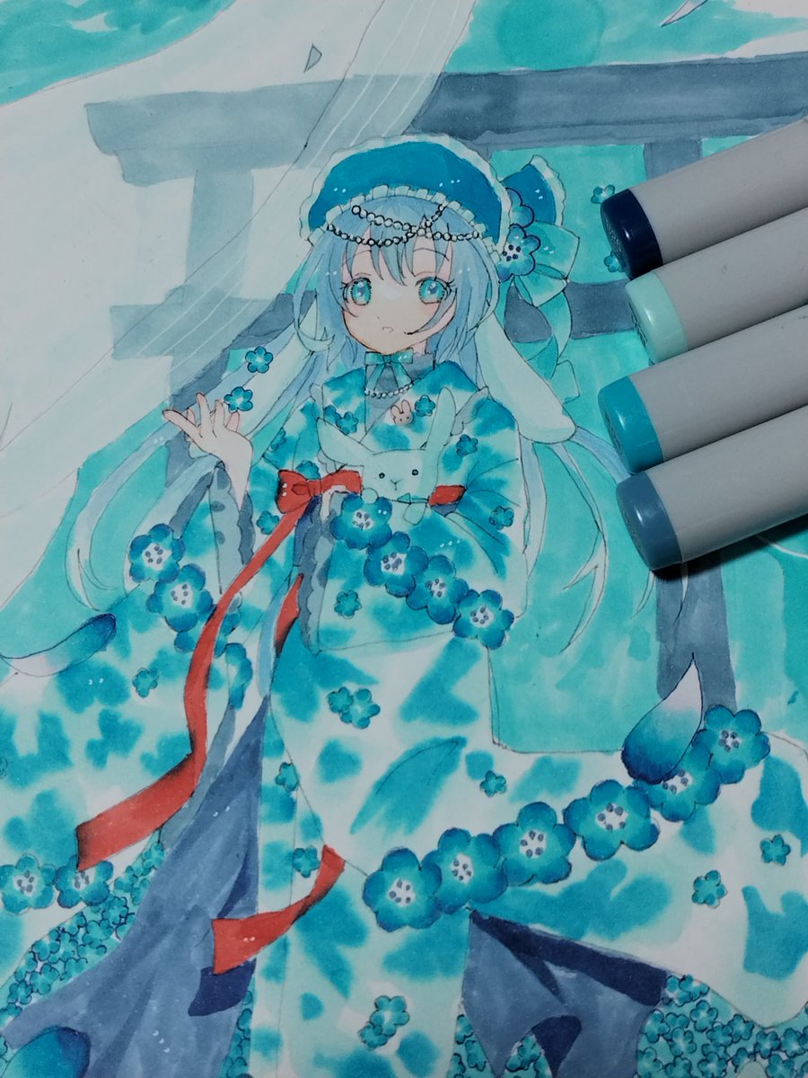 Yoiduki_0101's tweet photo. コピックアワード間に合いましたｯ!! https://t.co/wI1Z4z6GNx
