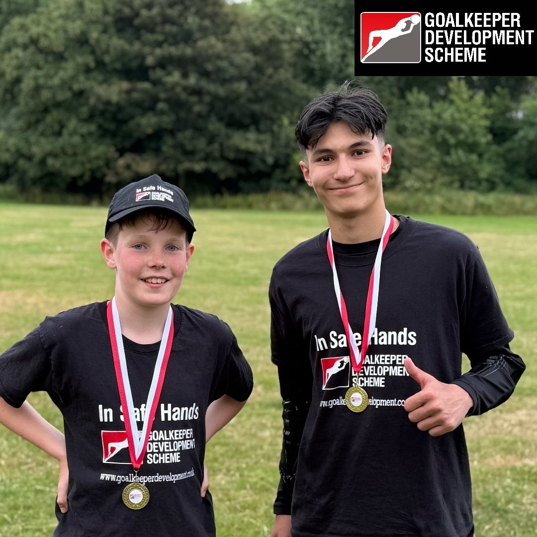 GDSOfficial__'s tweet photo. Congratulations to Solid and Emi who were Keepers of the night at Charlemont. 
Both stood out in their groups and were chosen as outstanding performers of the day by their coaches, with excellent work rate and attitude
#gdsawards #gdsacademy #goalkeeping #insafehands https://t.co/eUP8TbfCof