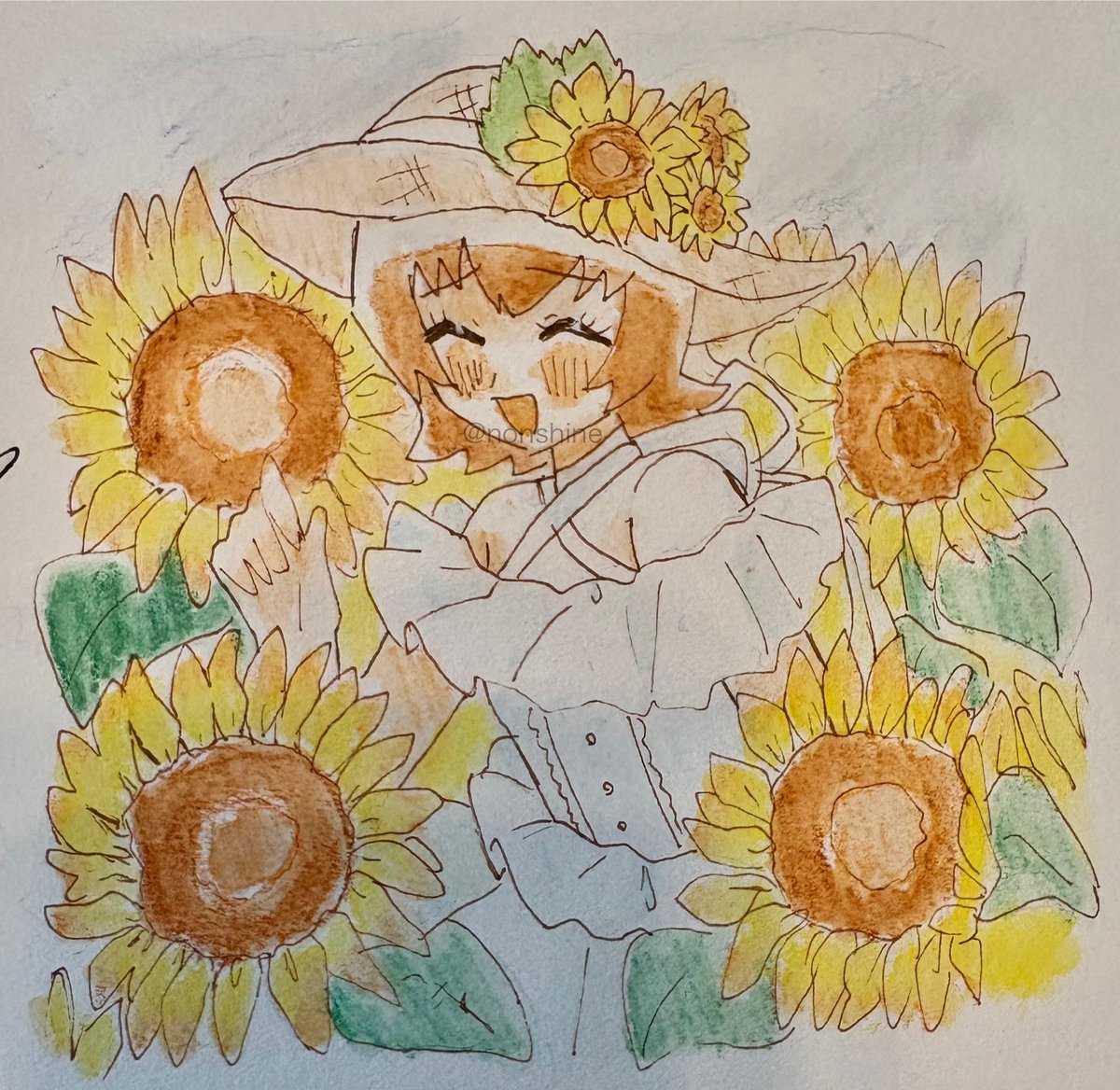 nonshine's tweet photo. 🌻　#precure https://t.co/vrB001KbaU